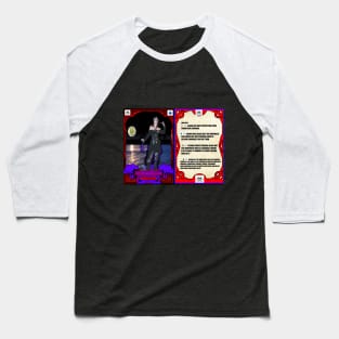 Black Kat the Vampirate Death/Watch Trading Card Baseball T-Shirt